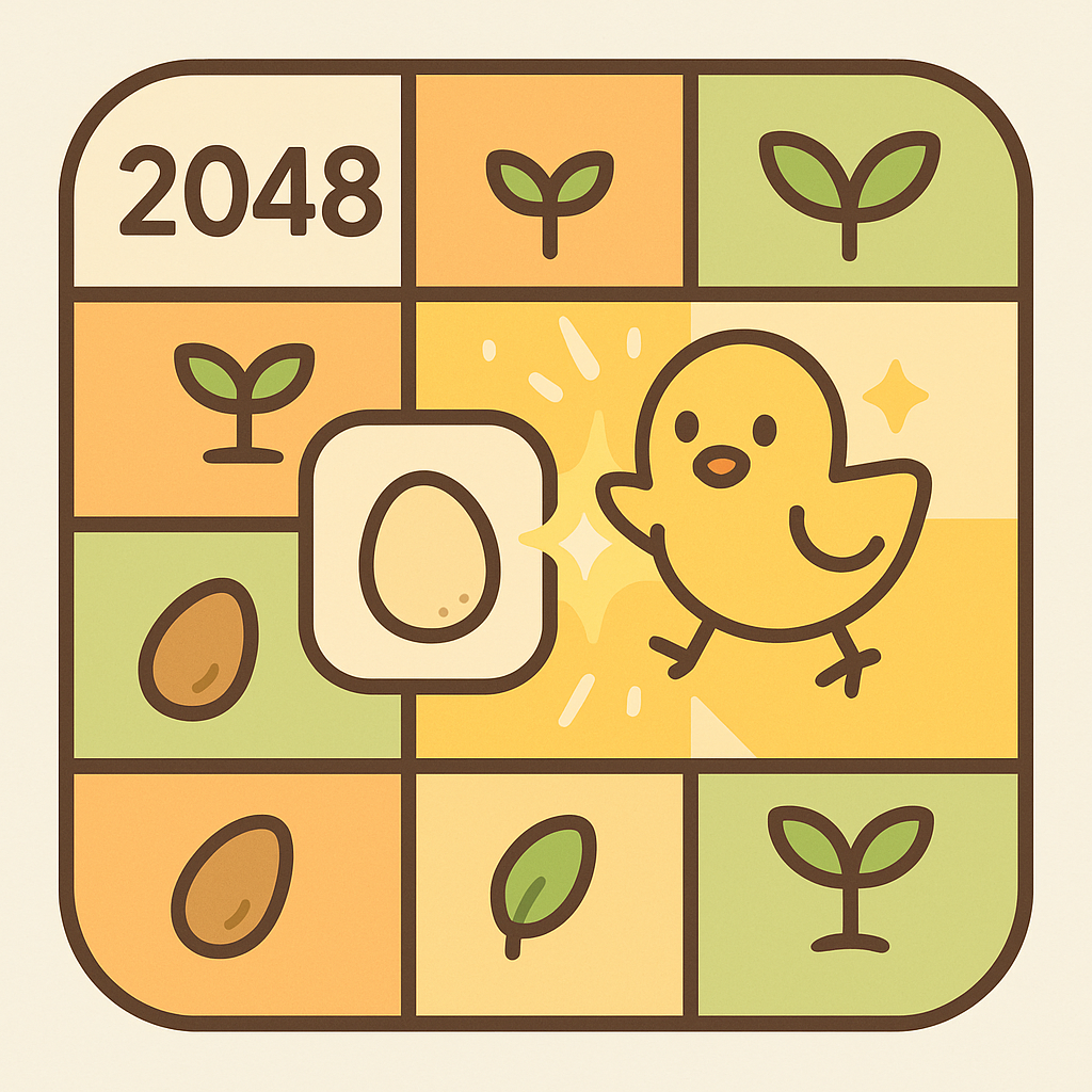 2048 Merge & Evolve